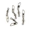 420 Pcs Fishing Swivel Sea Terminal Tackle Clip Connector Solid Coastlock Bulk Lots 09969 Snap Rolling Test 12kg Cross Lock view 1