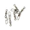 10 Pcs Fishing Swivel Sea Terminal Tackle Clip Connector Solid Coastlock Bulk Lots 02049 Snap Rolling Test 12kg Cross Lock view 1