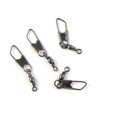630 Pcs Fishing Swivel Sea Terminal Tackle Clip Connector Solid Coastlock Bulk Lots 08308 Snap Rolling Test 8kg Cross Lock