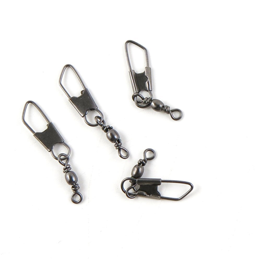 630 Pcs Fishing Swivel Sea Terminal Tackle Clip Connector Solid Coastlock Bulk Lots 08308 Snap Rolling Test 8kg Cross Lock