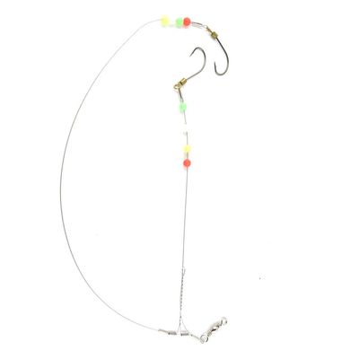 20 Pcs Fishing Swivel Sea Terminal Tackle Clip Connector Solid Coastlock Bulk Lots 07640 Wire Rig Hooks Floating Luminous 24#