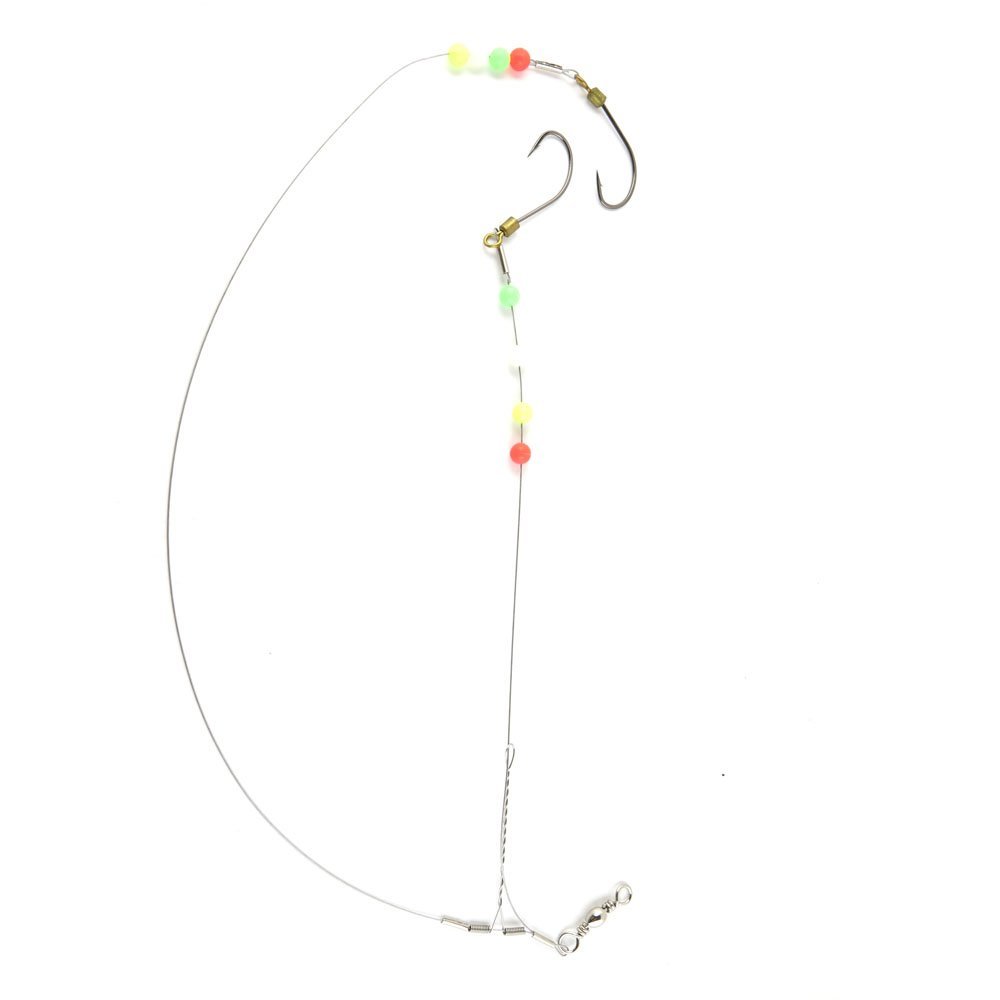 20 Pcs Fishing Swivel Sea Terminal Tackle Clip Connector Solid Coastlock Bulk Lots 07640 Wire Rig Hooks Floating Luminous 24#