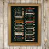 Eureka Golf Pencil Display Case | Holds 64 Round or Hexagonal Golf Pencils | Oak Finish | Made in The USA view 3