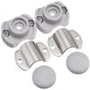 Bridgestone AGLBK3 F890009GR Angelino Front Basket, Mounting Bracket, Gray, Stylish Basket, L view 1
