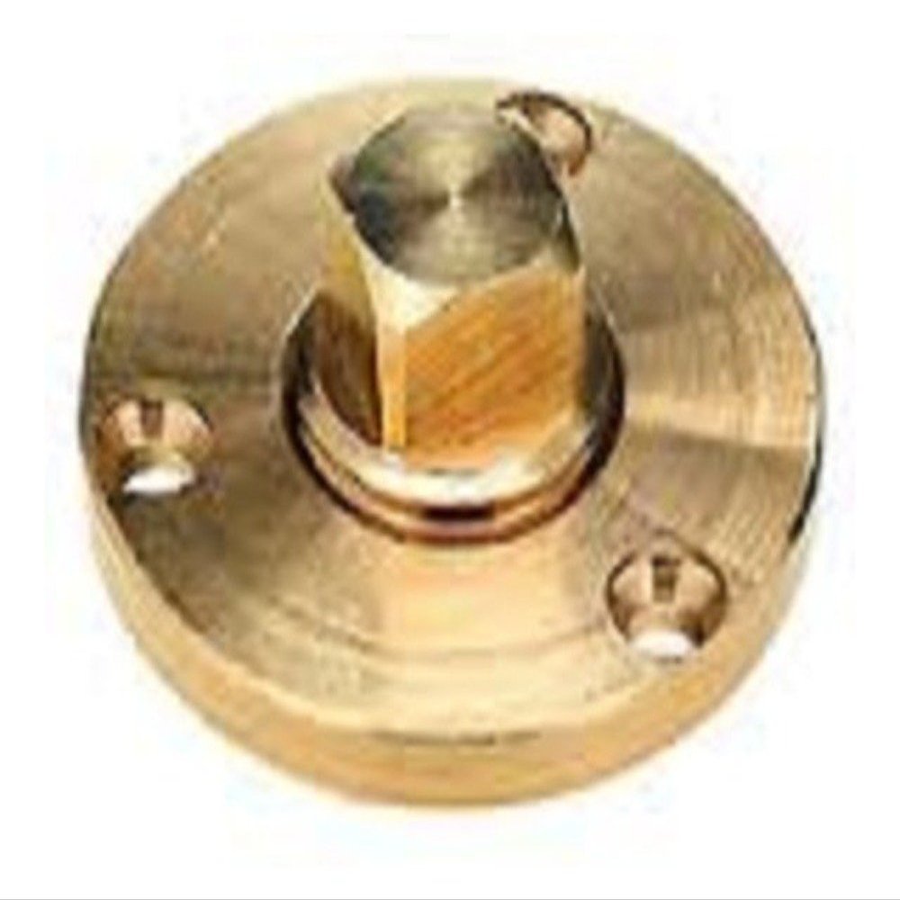 Boating Accessories New Garboard Drain Plug Bronze Large Flange Sea Ray Boat SCP 18751