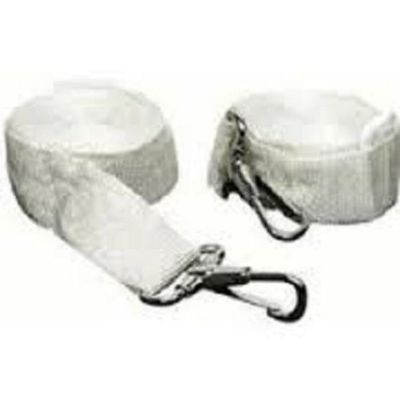 Boating Accessories New Boat Bimini Top Strap Marine White Nylon 8 Foot Pair SCP 78801