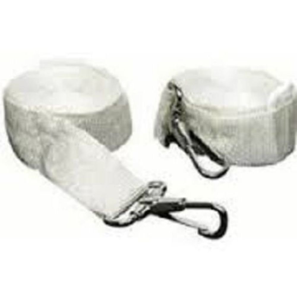 Boating Accessories New Boat Bimini Top Strap Marine White Nylon 8 Foot Pair SCP 78801