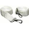 Boating Accessories New Boat Bimini Top Strap Marine White Nylon 8 Foot Pair SCP 78801 view 1