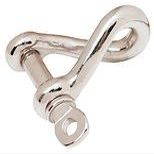 New SEACHOICE Twisted SHACKLE-SS-3/16IN SCP 44651