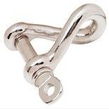 New SEACHOICE Twisted SHACKLE-SS-3/16IN SCP 44651