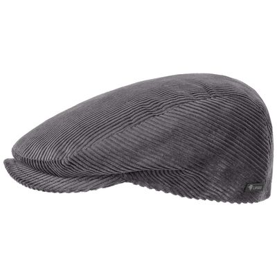 Lipodo Cordial Flat Cap Women/Men Grey 7 3/4-7 7/8