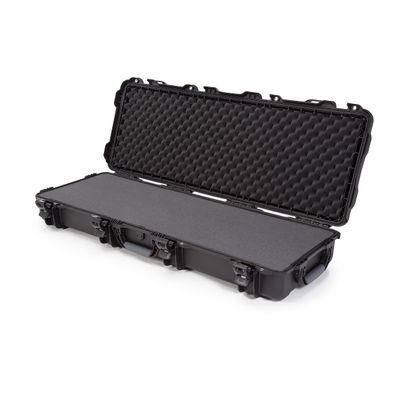NANUK 990 Hard Case 47 with Wheels & Customizable Foam Insert, IP67 Waterproof & Crushproof, Rugged Construction for Ultimate Protection, Made in North America Black (47.1 x 17.3 x 6.6)