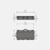 NANUK 990 Hard Case 47 with Wheels & Customizable Foam Insert, IP67 Waterproof & Crushproof, Rugged Construction for Ultimate Protection, Made in North America Black (47.1 x 17.3 x 6.6) view 2