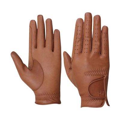 Hy5 Leather Everyday Riding Glove X Small Light Brown