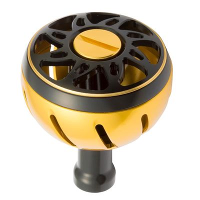 Daiwa SLP Works Handle Knob, SLPW Aluminum Round Knob, Large, Electric and Bi-Axle Reel, Gold Reel