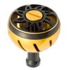 Daiwa SLP Works Handle Knob, SLPW Aluminum Round Knob, Large, Electric and Bi-Axle Reel, Gold Reel view 1