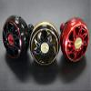 Daiwa SLP Works Handle Knob, SLPW Aluminum Round Knob, Large, Electric and Bi-Axle Reel, Red Reel view 2