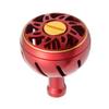Daiwa SLP Works Handle Knob, SLPW Aluminum Round Knob, M, Electric and Bi-Axle Reel, Red Reel view 1