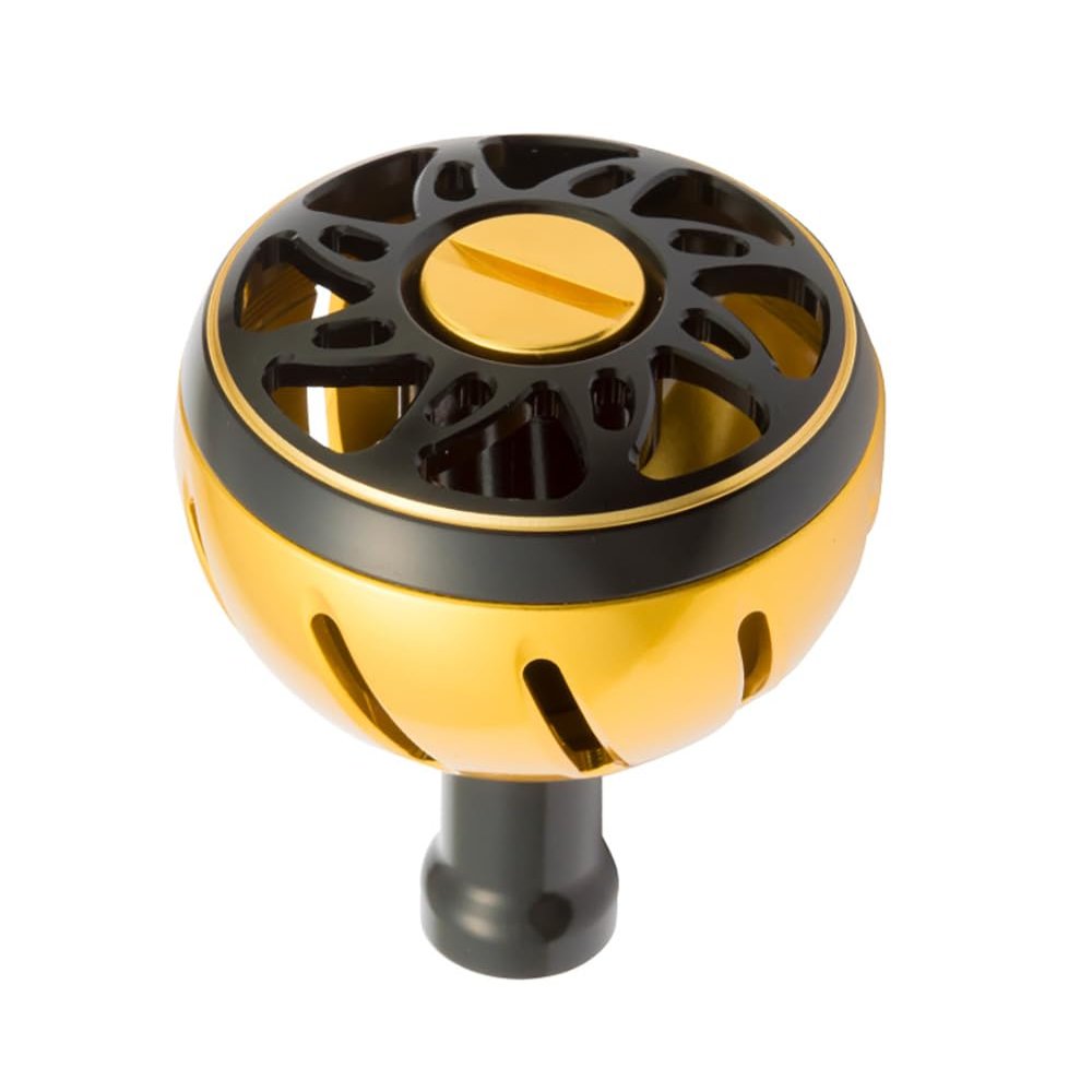 DAIWA SLPW Aluminum Round Knob, M, Electric and Bi-Axle Reel, Gold Reel