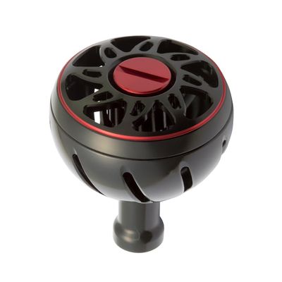 Daiwa SLP Works SLPW Aluminum Round Knob, M, Electric and Bi-Axle Reel, Black Reel