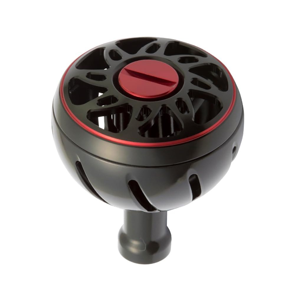 Daiwa SLP Works SLPW Aluminum Round Knob, M, Electric and Bi-Axle Reel, Black Reel