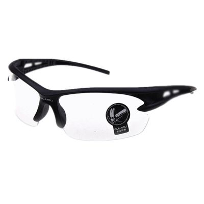 HUASHI Men's Explosion-proof sunglasses outdoor riding glasses battery car bike motorcycle sunglasses Color White