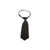 French Toast Boys' Adjustable Solid Tie Size 4-7, Black, One Size view 1