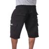 Pro Club Men's Fleece Cargo Short, Black, Medium view 4