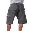 Pro Club Men's Fleece Cargo Short, Charcoal, 7X-Large view 4