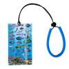 101SNORKEL New! Franko Mini Map and Fish Identification Card 4" x 6" with Free Lanyard (Egyptian Red Sea) view 1