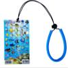 101SNORKEL New! Franko Mini Map and Fish Identification Card 4" x 6" with Free Lanyard (Egyptian Red Sea) view 2