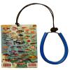 101SNORKEL New! Franko Mini Map and Fish Identification Card 4" x 6" with Free Lanyard (Northwest Coast) view 2