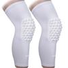 COOLOMG Basketball Knee Pads Youth Kids Adult Football Protective Padded Knee Compression Sleeves White XS view 1