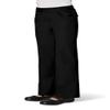 French Toast Girls' Pull-On Twill Bootcut Pants, Black, 3T view 1