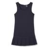 French Toast Girls' Ribbon Bow Pleated Jumper, Navy, 3T view 1