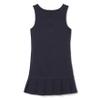 French Toast Girls' Ribbon Bow Pleated Jumper, Navy, 3T view 4