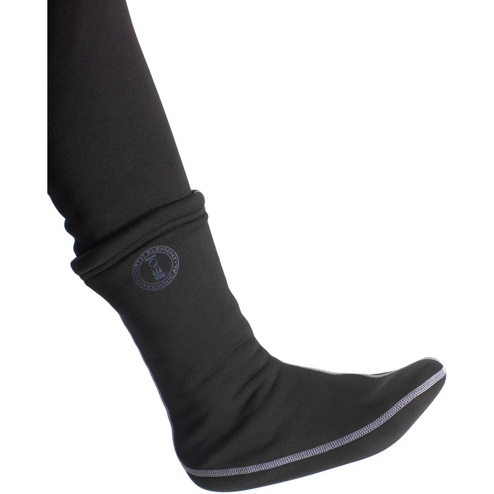 Fourth Element Arctic Drysuit Socks, Black, S