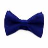 Soophen Solid Color Banded bowtie - Navy Blue view 1