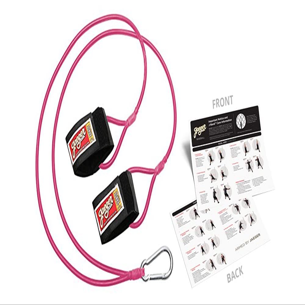 J-Bands Baseball Pitching Trainer, Pink, 1