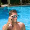 7" Blue EZ Fit DLX Sport Goggles Swimming Pool Accessory for Adults and Children view 2
