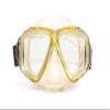 5.5" Yellow and Clear Pro Mask Swimming Pool Accessory view 1