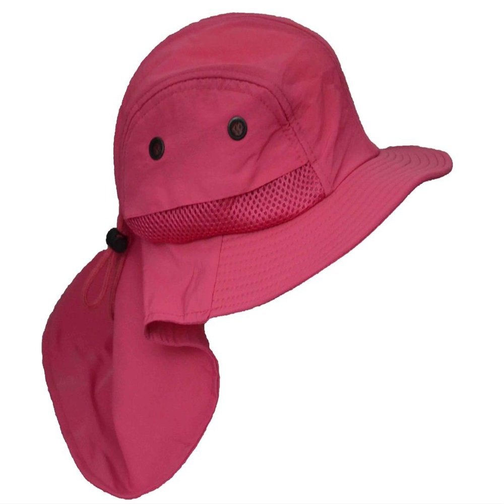 NH Boy's 4 Panels 2" Bill Flap Hat (S/m, Pink)