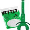 Vettex Doubleguard Mouthguard with Lip Protection - Adult, Kelly Green, Model:AC25-K view 1
