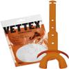 Markwort Vettex Doubleguard Mouthguard for Football, Lacrosse, MMA, Boxing, Braces - Breathable Doubleguard with Lip Protection and Strap, Texas Orange view 1
