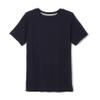 French Toast Big Boys' Basic Short Sleeve Crew Neck Tee, School Navy, Medium view 1