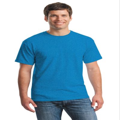 Gildan Heavy Cotton 5.3 oz. T-Shirt (G500) Pack of 2- GRAVEL,L