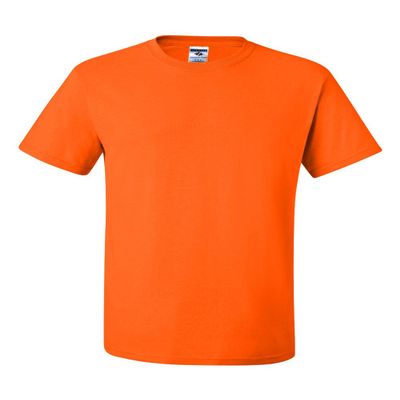 Jerzees 5.6 oz. 50/50 Heavyweight Blend T-Shirt (29M) Tenn Orange, S (Pack of 2)