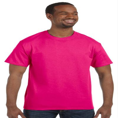 Gildan Heavy Cotton 5.3 oz. T-Shirt (G500) Pack of 2- HELICONIA,2XL