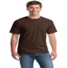 Gildan Heavy Cotton 5.3 oz. T-Shirt (G500) Pack of 2- DARK CHOCOLATE,3XL view 1