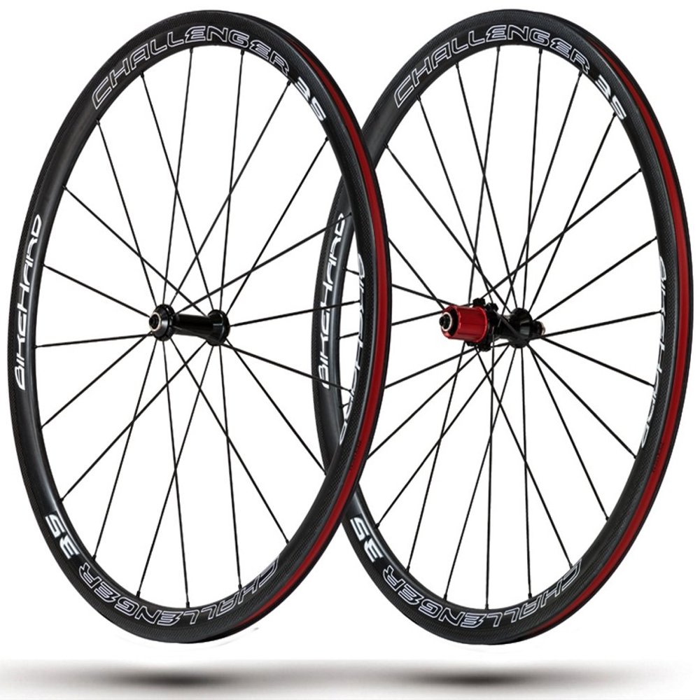 BikeHard Challenger Carbon 35 700c Clincher Road Wheelset Shimano